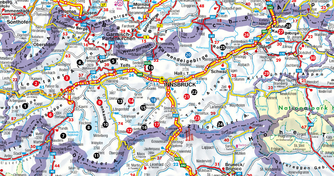 Beispielinhalt (Bild) Wochenendtouren Tirol