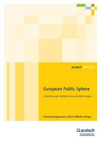 Vorderes Coverbild European Public Sphere