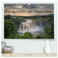 Vorderes Coverbild Äthiopien Landschaften der Gegensätze (hochwertiger Premium Wandkalender 2025 DIN A2 quer), Kunstdruck in Hochglanz