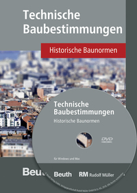 Vorderes Coverbild Technische Baubestimmungen – Historische Baunormen - DVD