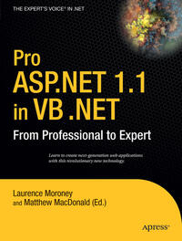 Vorderes Coverbild Pro ASP.NET 1.1 in VB .NET