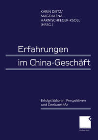 Vorderes Coverbild Erfahrungen im China-Geschäft