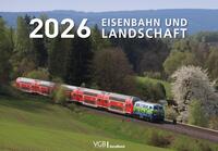 Vorderes Coverbild Eisenbahn und Landschaft 2026