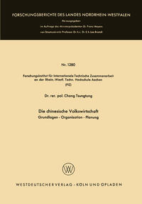 Vorderes Coverbild Die chinesische Volkswirtschaft