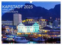Vorderes Coverbild Kapstadt, Winelands und Garden Route (Wandkalender 2025 DIN A3 quer), CALVENDO Monatskalender