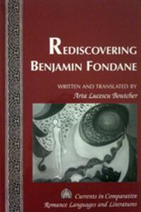 Vorderes Coverbild Rediscovering Benjamin Fondane