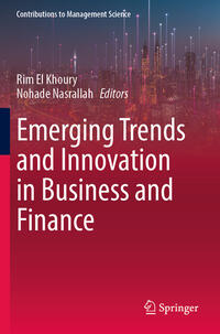 Vorderes Coverbild Emerging Trends and Innovation in Business and Finance