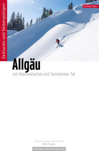 Vorderes Coverbild Skitourenführer Allgäu