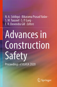 Vorderes Coverbild Advances in Construction Safety