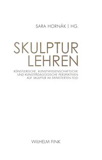 Vorderes Coverbild Skulptur lehren
