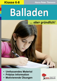 Vorderes Coverbild Balladen - aber gründlich