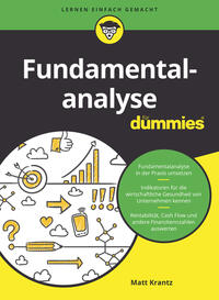Vorderes Coverbild Fundamentalanalyse für Dummies