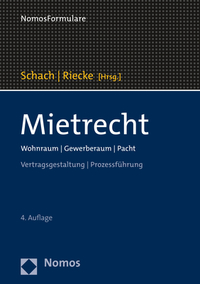 Vorderes Coverbild Mietrecht