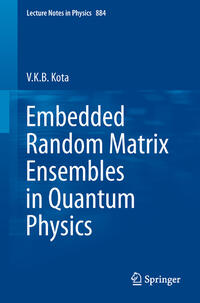 Vorderes Coverbild Embedded Random Matrix Ensembles in Quantum Physics