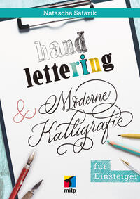 Vorderes Coverbild Handlettering und moderne Kalligrafie für Einsteiger