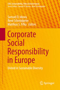 Vorderes Coverbild Corporate Social Responsibility in Europe