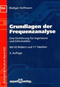 Vorderes Coverbild Grundlagen der Frequenzanalyse