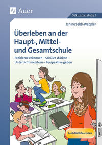 Vorderes Coverbild Überleben an der Haupt-, Mittel- und Gesamtschule
