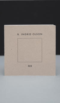 Vorderes Coverbild B. INGRID OLSON. 323
