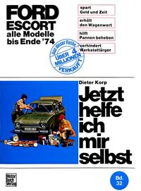 Vorderes Coverbild Ford Erscort alle Modelle bis Ende 1974