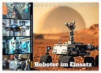Vorderes Coverbild Roboter im Einsatz - Digitale Vernetzung und die Zukunft der Arbeit (Tischkalender 2026 DIN A5 quer), CALVENDO Monatskalender
