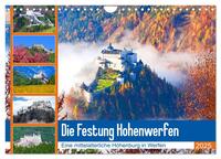 Vorderes Coverbild Die Festung Hohenwerfen (Wandkalender 2025 DIN A4 quer), CALVENDO Monatskalender