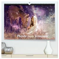 Vorderes Coverbild Pferde zum Träumen (hochwertiger Premium Wandkalender 2025 DIN A2 quer), Kunstdruck in Hochglanz