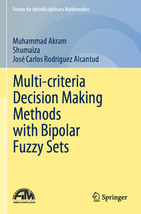 Vorderes Coverbild Multi-criteria Decision Making Methods with Bipolar Fuzzy Sets