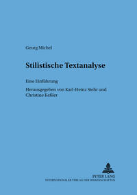 Vorderes Coverbild Stilistische Textanalyse