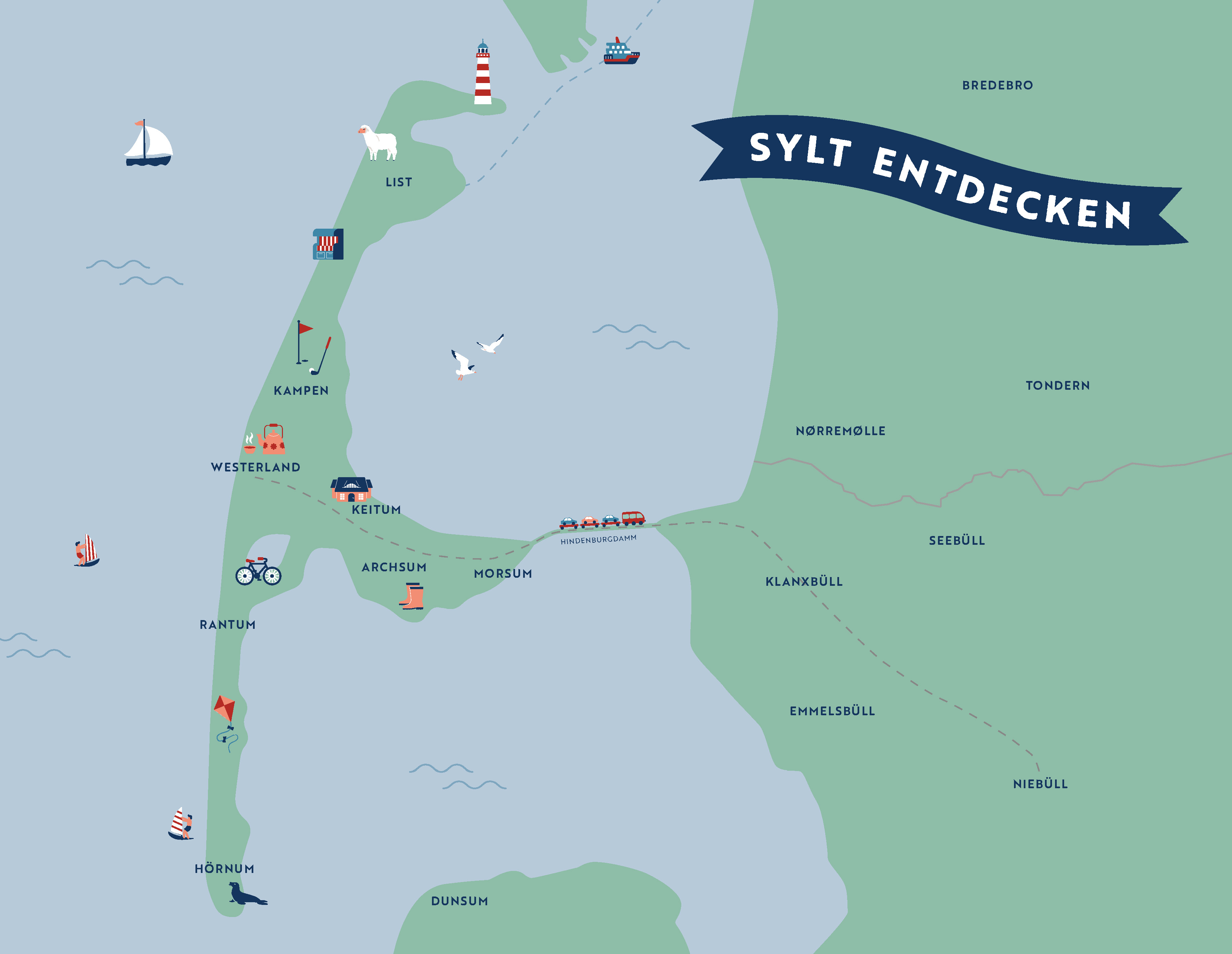 Beispielinhalt (Bild) Sylt in aller Ruhe