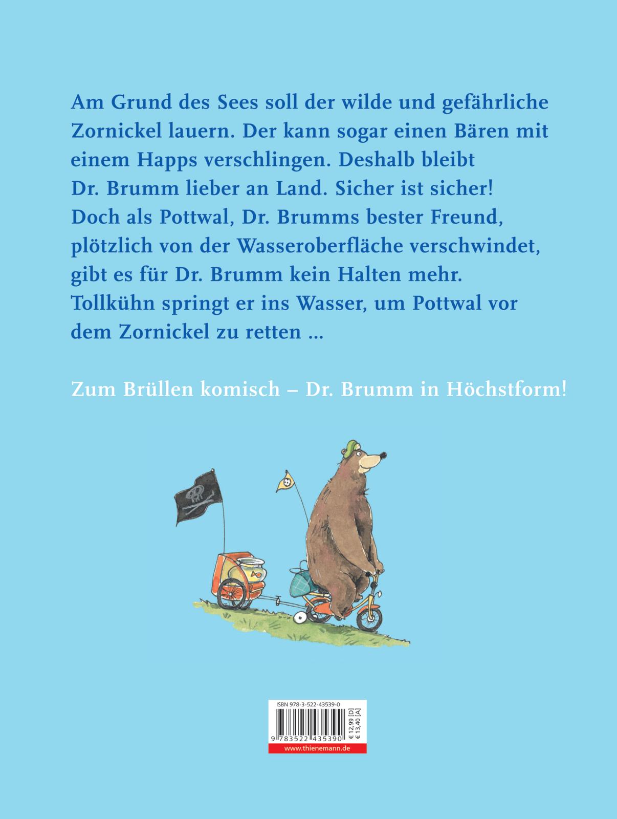 Rückseitencover Dr. Brumm: Dr. Brumm geht baden