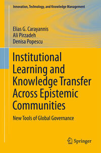 Vorderes Coverbild Institutional Learning and Knowledge Transfer Across Epistemic Communities