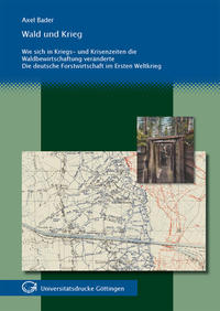 Vorderes Coverbild Wald und Krieg