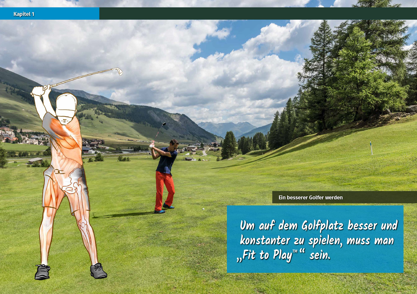 Beispielinhalt (Bild) Fit to Play Golf