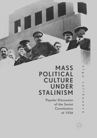 Vorderes Coverbild Mass Political Culture Under Stalinism