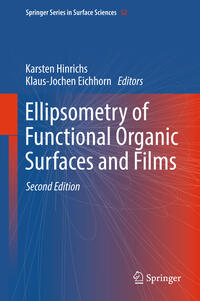 Vorderes Coverbild Ellipsometry of Functional Organic Surfaces and Films