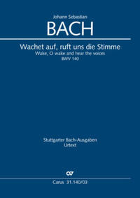 Vorderes Coverbild Wachet auf, ruft uns die Stimme (Klavierauszug)