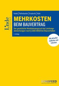 Vorderes Coverbild Mehrkosten beim Bauvertrag