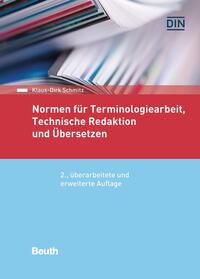 Vorderes Coverbild Normen für Terminologiearbeit, Technische Redaktion und Übersetzen