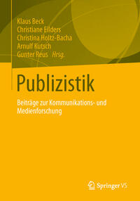 Vorderes Coverbild Publizistik