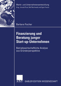 Vorderes Coverbild Finanzierung und Beratung junger Start-up-Unternehmen