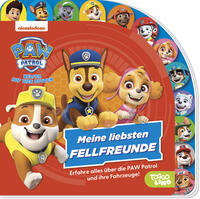 Vorderes Coverbild PAW Patrol: Meine liebsten Fellfreunde - Erfahre alles über die PAW Patrol, ihre Fahrzeuge und ihre Ausrüstung!