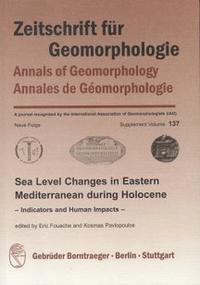 Vorderes Coverbild Sea Level Changes in Eastern Mediterranean during Holocene Indicators and Human Impacts