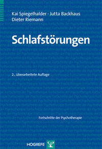 Vorderes Coverbild Schlafstörungen