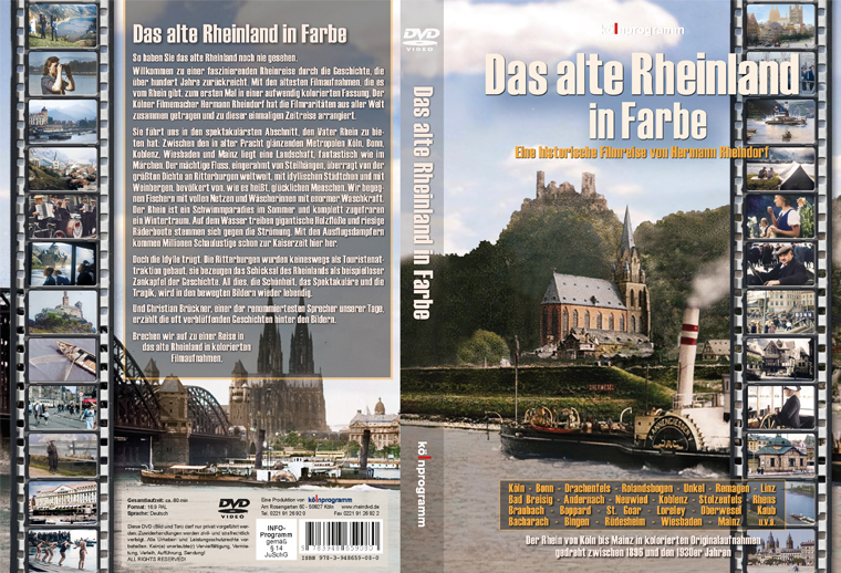 Rückseitencover Das alte Rheinland in Farbe