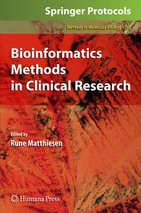 Vorderes Coverbild Bioinformatics Methods in Clinical Research