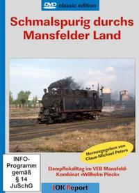 Vorderes Coverbild Schmalspurig durchs Mansfelder Land