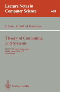 Vorderes Coverbild Theory of Computing and Systems
