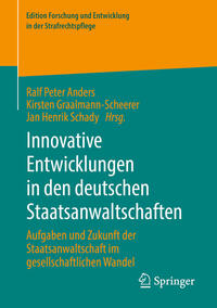 Vorderes Coverbild Innovative Entwicklungen in den deutschen Staatsanwaltschaften