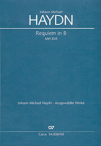 Vorderes Coverbild Requiem in B (Klavierauszug)